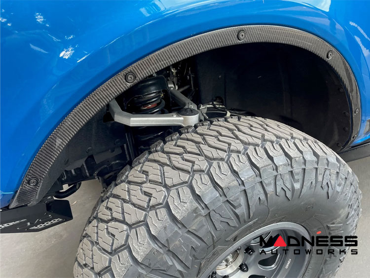 Ford Bronco Fender Flare Delete Kit  - 2 Door - Carbon Fiber - AA